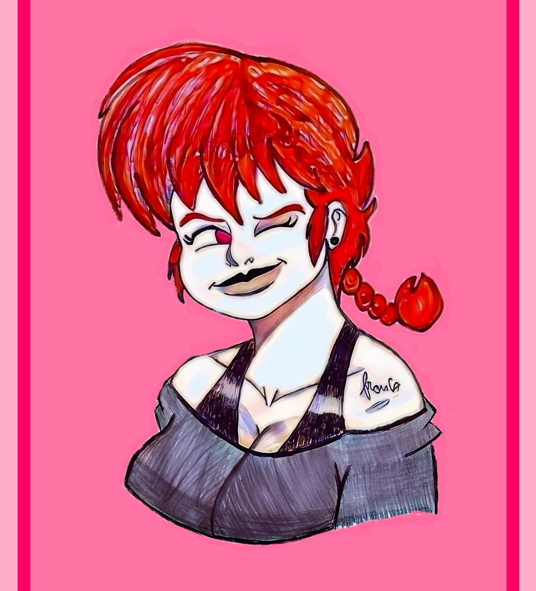 FrancoMicheli9's tweet photo. Burning Soul. #ranmaremake #RanmaChan #RanmaSaotome #rumikotakahashi #ranma #redhead #animegirl #mangaart #AnimeArt #manga #anime #90s #pinupgirl #drawing #artwork #artistsontwitter https://t.co/Obat5KRqfD