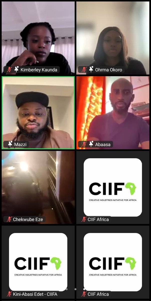 I'll hustle until my AnR skills speak very loudly.
No audio titles here...

Thank you <a href="/mbaforafrica/">Music Business Academy For Africa</a> x <a href="/CIIFAfrica/">Creative Industries Initiative For Africa (CIIFA)</a> for this opportunity.
To our amazing guests <a href="/ohrma05/">OM’ego of the music Business!</a>, <a href="/AbaasaR/">a b a a s a</a> &amp; @mazzioflagos., we say a huge THANK YOU for such an insightful class.
<a href="/Kimofdiamonds/">Empress of Africa</a> Thank you😍