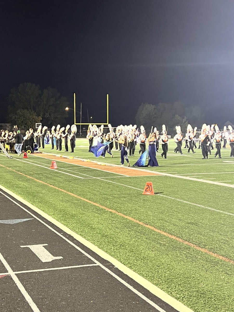 The PRIDE OF Wilmington on the field! Best of luck!