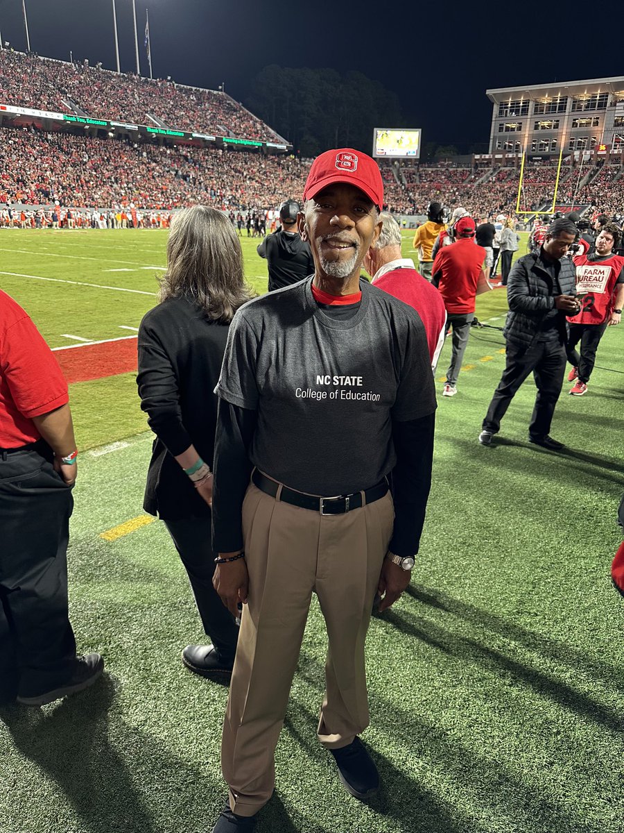 staugustapastor's tweet image. I’m humbled to be recognized as a Distinguished Alumnus by the NC State College of Education at the NCSU football game tonight along with several other distinguished alumni. Thank you Chancellor Woodson and NCSU COE