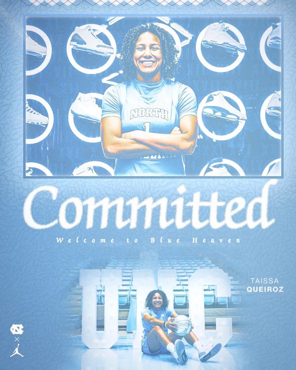 Taissa Queiroz (@taissabasket) on Twitter photo Committed!!! I am extremely grateful for the opportunity to continue my Academic and Athletic pursuits at the University of North Carolina🩵🤍! This is truly a dream come true! I am proud of myself and grateful for the journey God has blessed me with! Go Heels <a href="/uncwbb/">Carolina Women's Basketball</a> Committed!!! I am extremely grateful for the opportunity to continue my Academic and Athletic pursuits at the University of North Carolina🩵🤍! This is truly a dream come true! I am proud of myself and grateful for the journey God has blessed me with! Go Heels <a href="/uncwbb/">Carolina Women's Basketball</a>