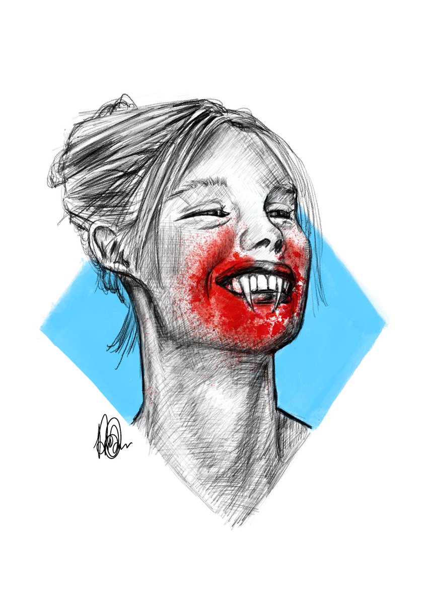 arbuschild's tweet photo. We’re vamping in these artist streets. #illustration #art https://t.co/MKhrM6lfDn