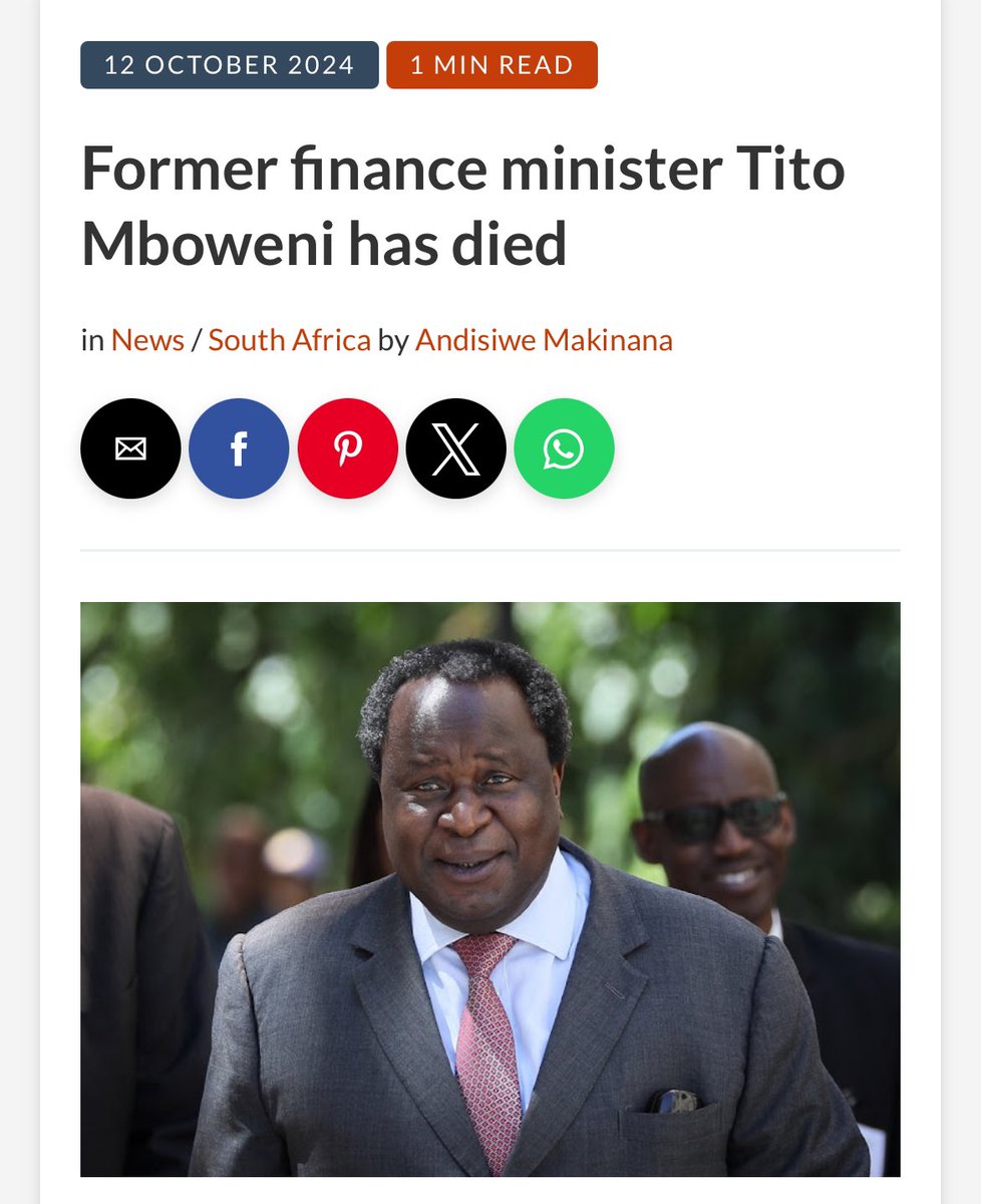 Miss_Teego's tweet photo. Most shocking and devastating news of 2024 #RIPTITOMBOWENI https://t.co/MSixHwr6Ox