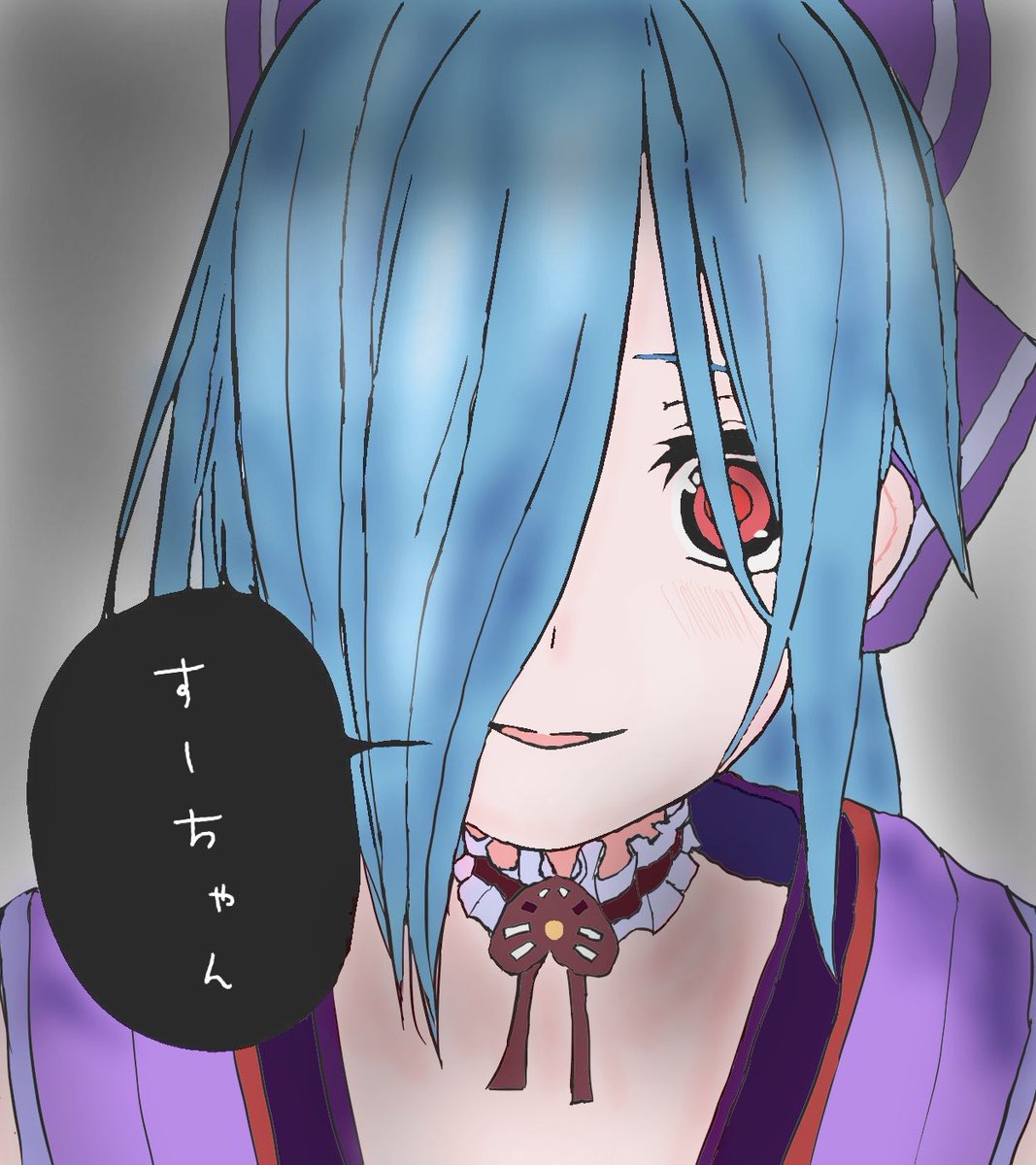 #原作の隣に自分の作品を貼る 