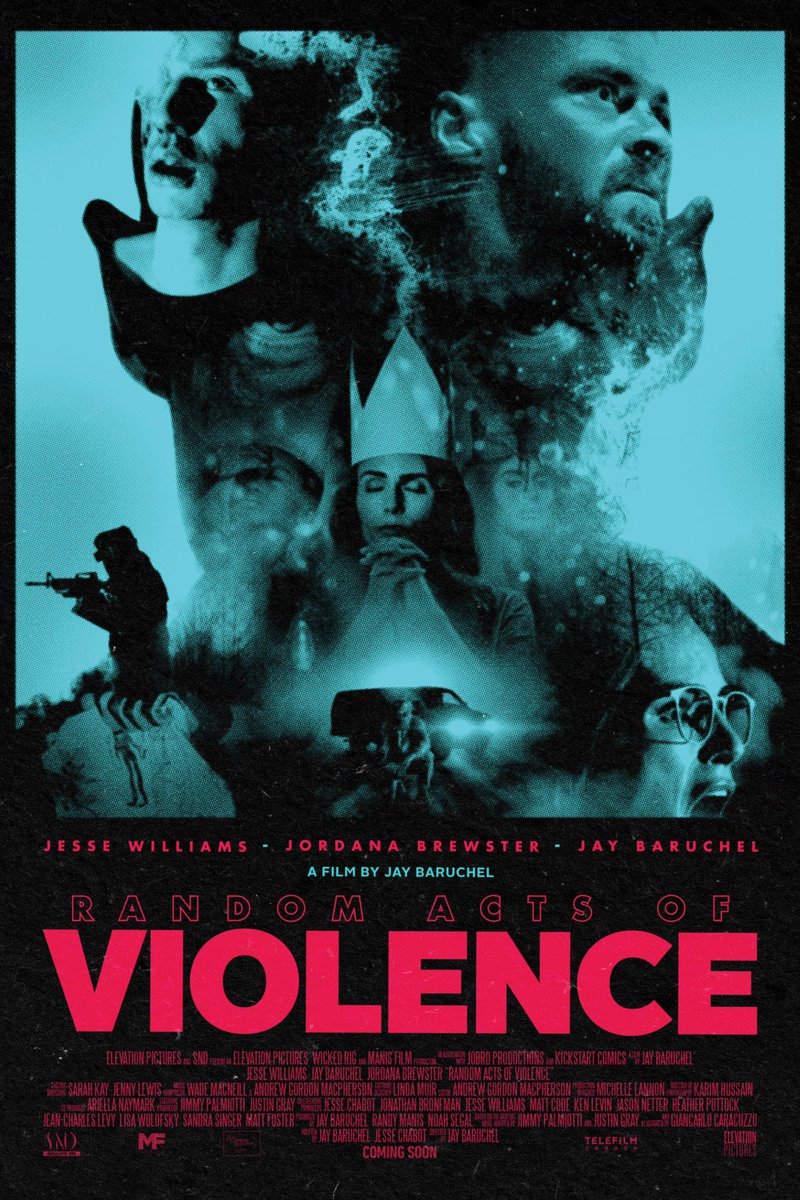 ThatDRosenberg's tweet photo. Film 3: Random Acts of Violence (2019) Directed by Jay Baruchel. “Truth is
the forced perspective that mutates the abstract into reality. Real art is born of truth.” #31HorrorFilmChallenge #31DaysOfHorror #31in31 #31DayHorrorChallenge #RandomActsOfViolence #getspooky 3/31 https://t.co/YdWJGFYPON