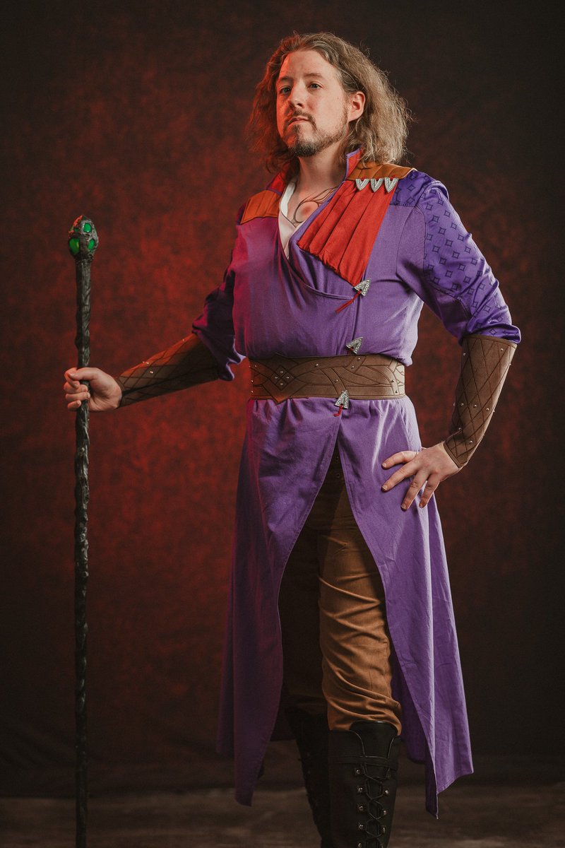 Onii_kami's tweet image. Auf der #polaris2024 hatte man die Gelegenheit sich vom einzig wahren @Eosandy ablichten zu lassen. Ich liebe die Fotos von meinem #cosplay sehr! Danke Andy für die wunderbaren Bilder! #gale #baldursgate3 @PolarisCon_