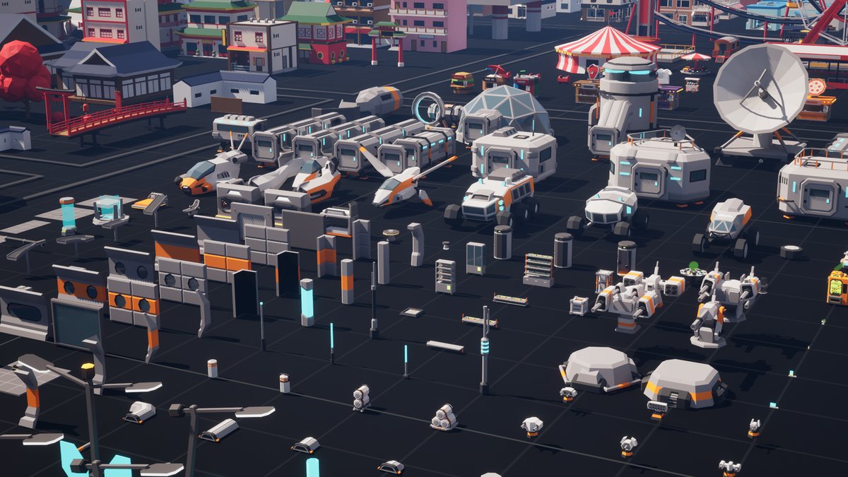 polyperfectteam's tweet photo. The #lowpolyultimatepack for the #UnrealEngine5 is coming soon. 👍
#lowpoly #stylized #ultimate #ue5 #gamedev #indiedev #fab https://t.co/iGBKcuUmQP