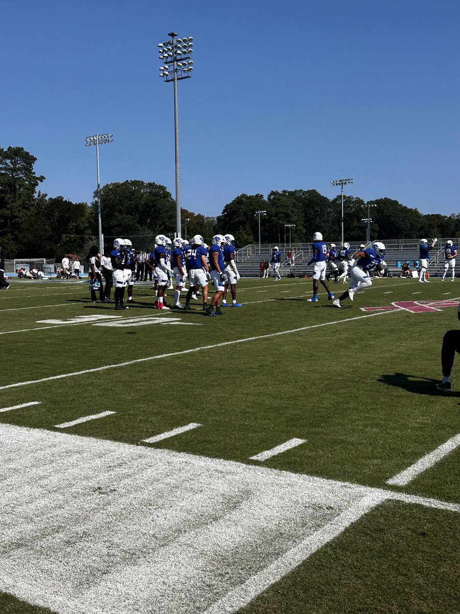 ColbyMorris75's tweet photo. Thank you @cnu_football for the opportunity to come do a game day visit really enjoyed my time today.

@coachpcrowley @coachatsmith @runthetriple https://t.co/YeNfFCNBUK