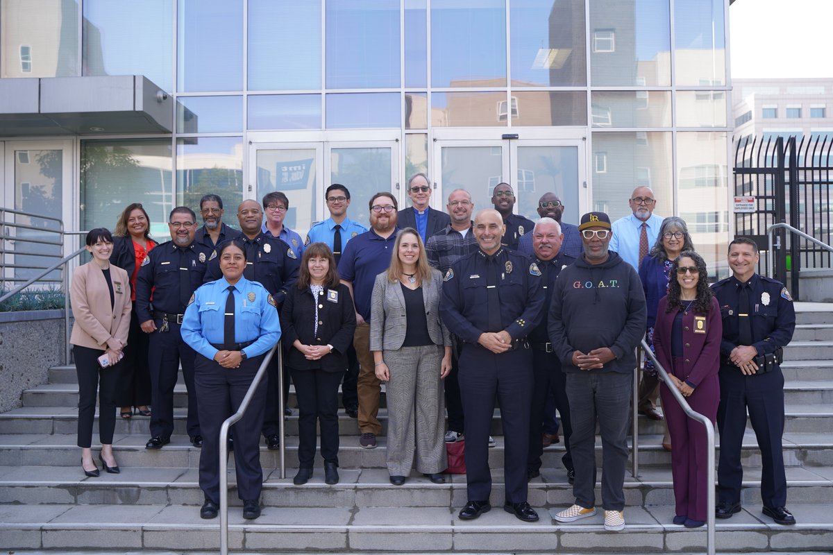 This morning, as part of National Faith &amp; Blue Weekend, we celebrated our partnerships with local faith-based organizations. Our command staff and community leaders came together for a meaningful round table discussion to promote strengthening community bonds. We are deeply
