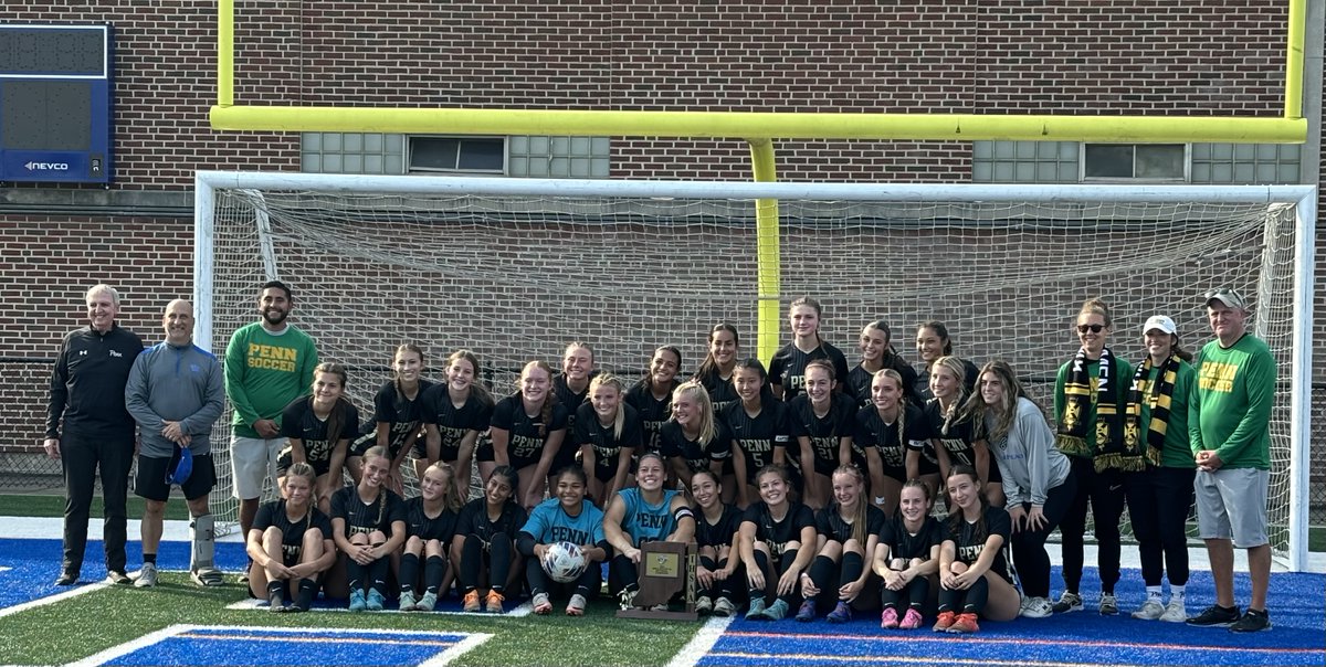 GIRLS SOCCER: Penn 2, Adams 0. F/OT

Kingsmen win state-record 18th consecutive Sectional title !!!!

Goals: Anika Guenther (Lexi Leader), Anika (Maddy Johnson)

Shutout shared by Gwen Eiler and Janiah Juarez

Regional: Penn at Warsaw, Wednesday, Oct. 16.