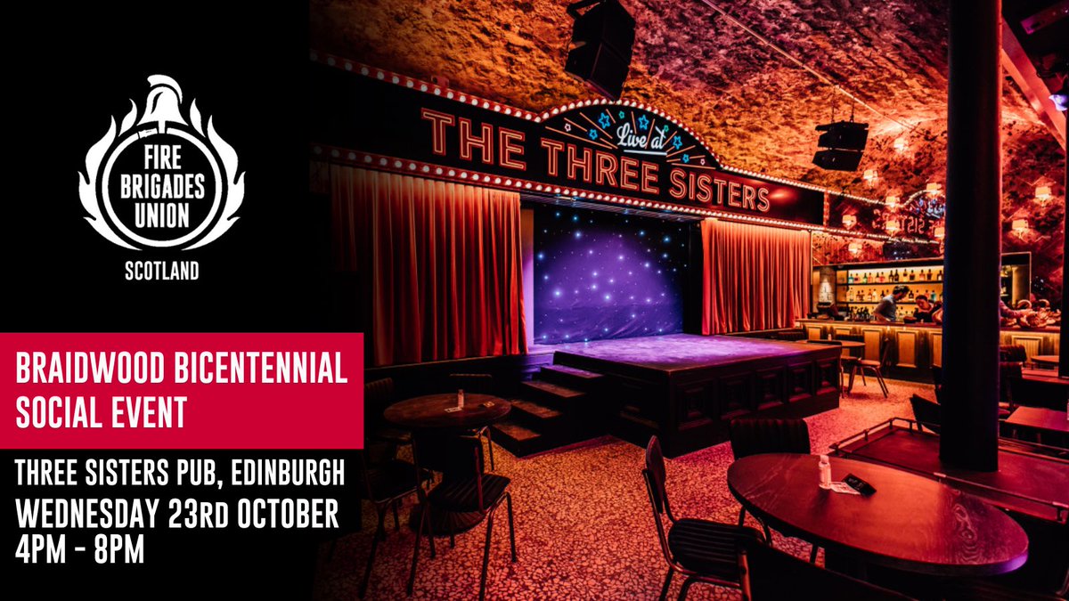 This year marks the bicentenary of the world’s first municipal fire and rescue service, formed in Edinburgh in October 1824. FBU National, Regional and Area Officials along with many FBU members will be joining SFRS at St Giles Cathedral on 23 October to pay tribute to