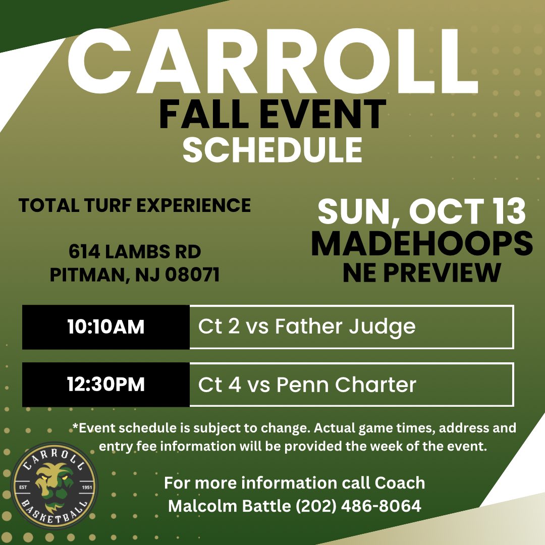 Archbishop Carroll tweet media