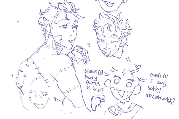 old oc doodles hehe 