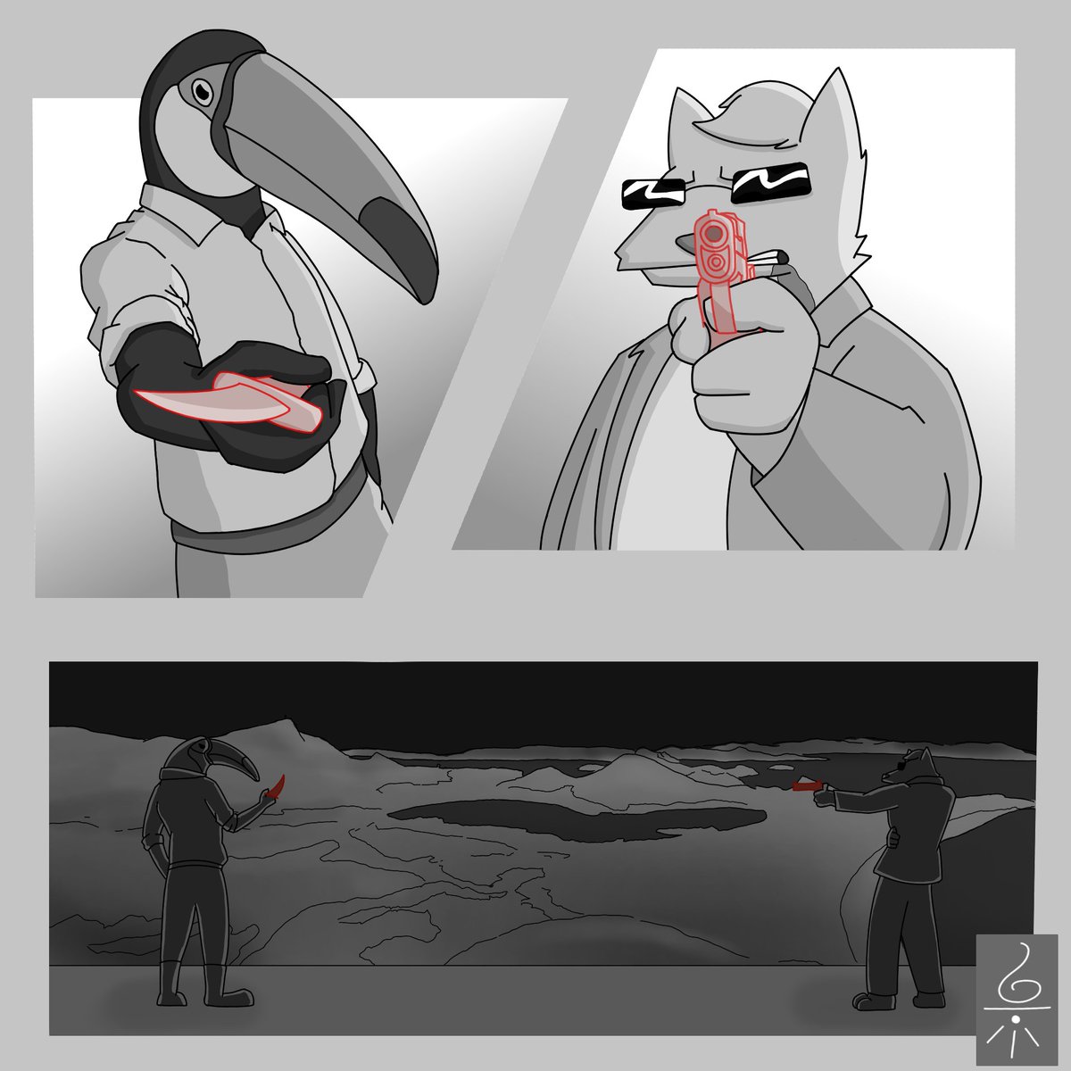 laclenchestudio's tweet photo. 12. Remote

Frank's past seems... tumultuous

by ikap_iso, paullecabotin and @amaniedoli

See ya tomorrow

#remote #fubeltober #inktober #inktober2024 #fubelfable #krita #drawing #videogame #indiegame #indie #gamedev #godot #2D #laclenchestudio #pointandclick #artwork https://t.co/eIgAouuwq6