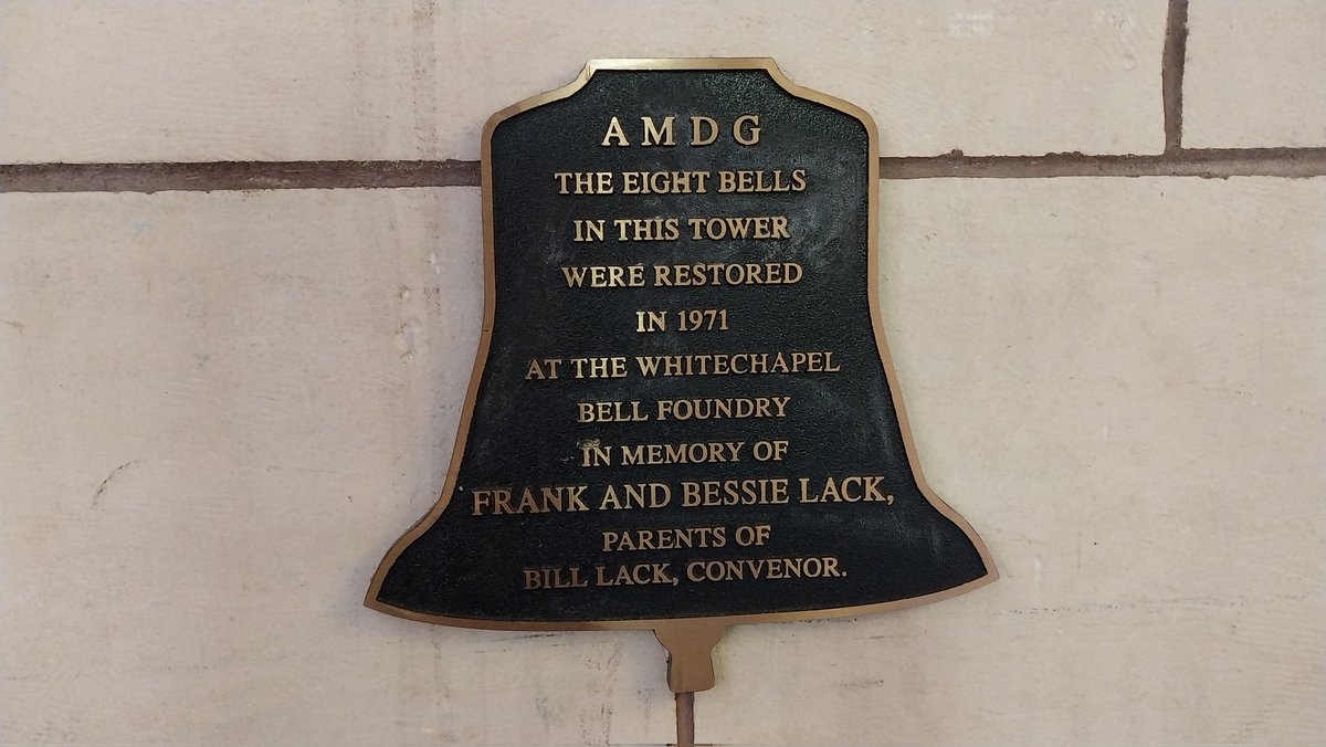 St Matthew's Society of Bellringers tweet media