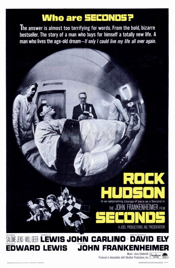 filmes_e_filmes's tweet image. Dica de filme para hoje!🎬🔥

Chegou essa semana no catálogo da @FILMICCA o genial suspense/sci-fi de 1966 "Seconds", dirigido por John Frankenheimer e com a magistral atuação de Rock Hudson.💥🎥

#seconds #johnfrankenheimer #rockhudson #filmicca #dicadefilme