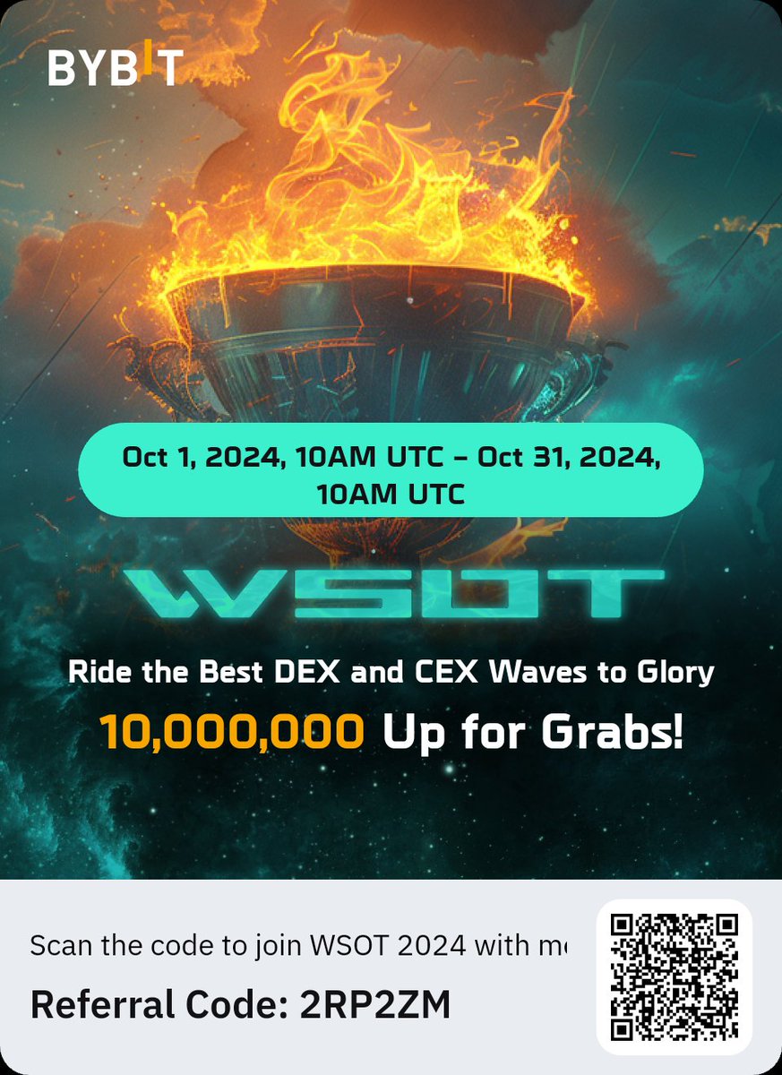 Join me at Bybit WSOT 2024 and claim your share of $10,000,000!
bybit.com/en/wsot2024/?_…