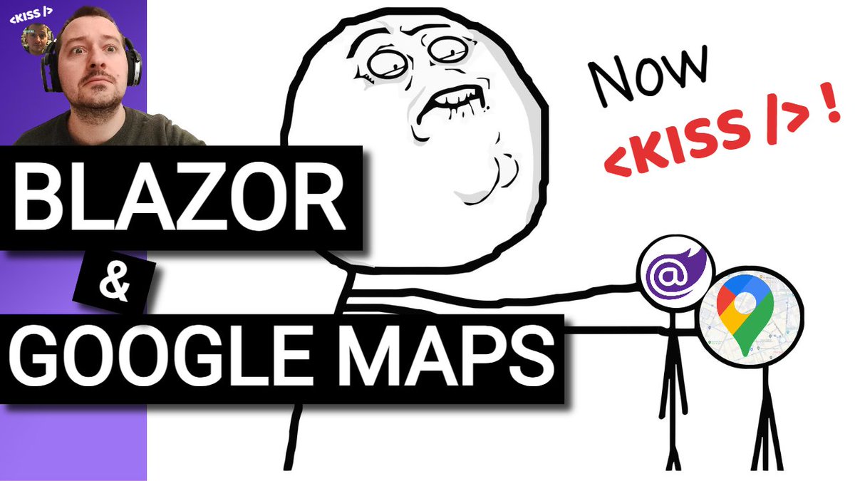 Google Maps has without a doubt enhanced many lives and webapps! Let's see how to implement the Google Maps JavaScript API in Blazor using the JsInterop.

youtu.be/ClNHH87sDM0

#googlemaps #tutorial #aspnetcore #blazor #googlecloud #webapp #webdevelopment #csharp #dotnet8