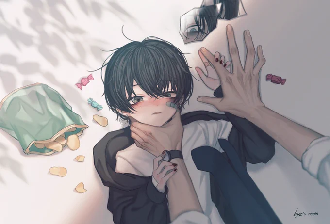 「衝動」 個人BOOTHのフォロワー250人記念に描いたイラストです!