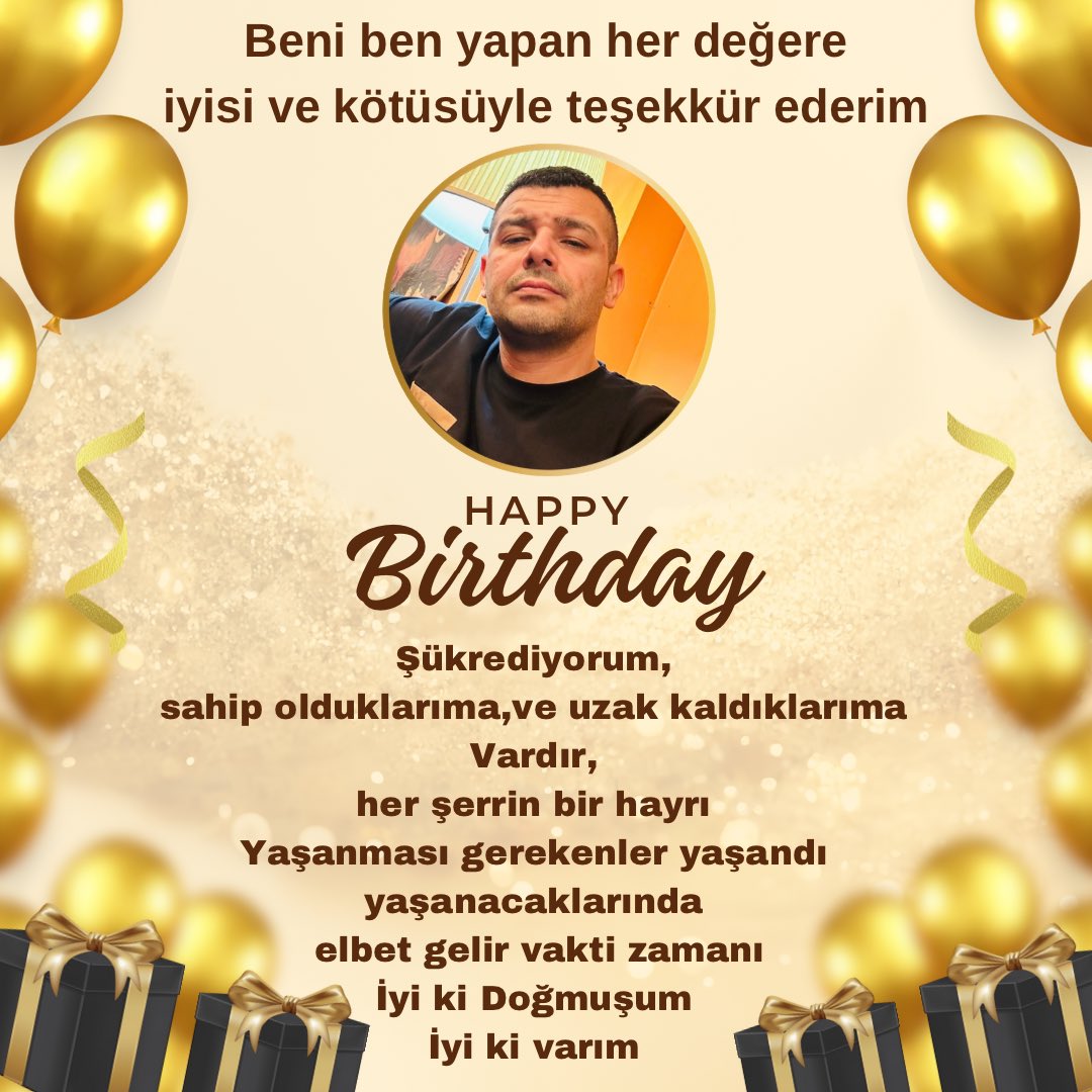 1mesutkaplan's tweet photo. Beni ben yapan her değere saygı duyuyor ve teşekkür ediyorum iyisiyle kötüsüyle.
İyiki de düşmüşüm,yenilmişim,yanılmışım,yorulmuşum.

#doğumgünü #keşfetteyiz #tbt #fyp #öneçıkar https://t.co/6gYtKjP6eJ