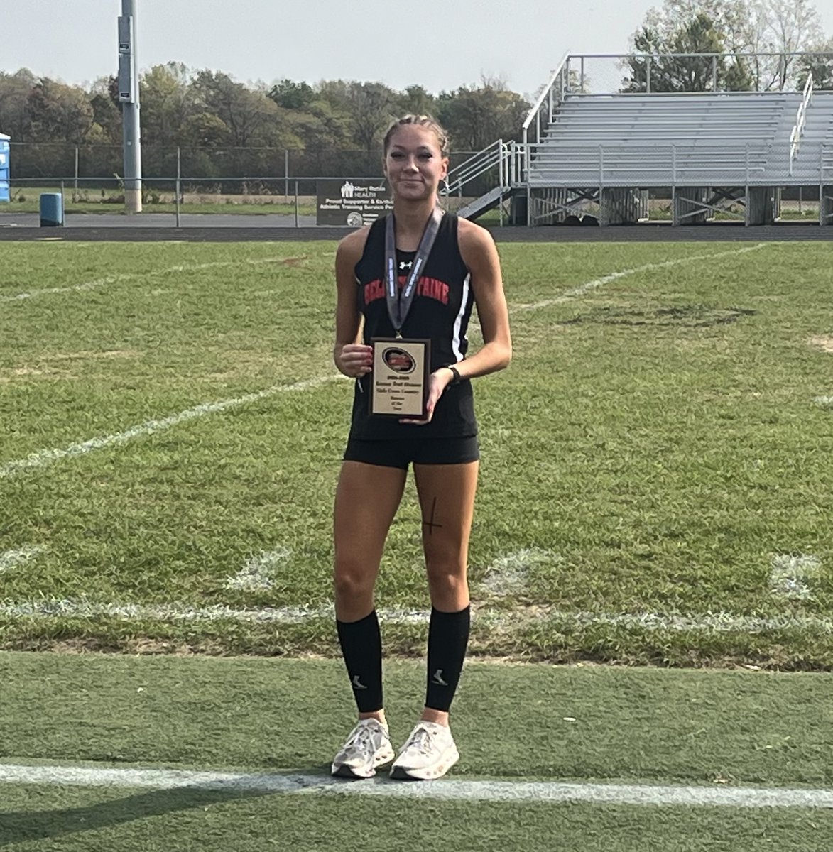 Congratulations to Grace Brown from Bellefontaine for being named the Kenton Trail CBC Girls Runner of the Year.