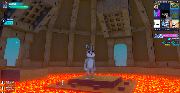 I'm completing quests in the RPG Stonebridge (<a href="/SquareEnix/">Square Enix</a>) in <a href="/TheSandboxGame/">The Sandbox</a>! Join me to earn $SAND rewards and share some ale in the tavern!  sandbox.game #TheSandbox #AlphaSeason4 #AS4SocialChallenge