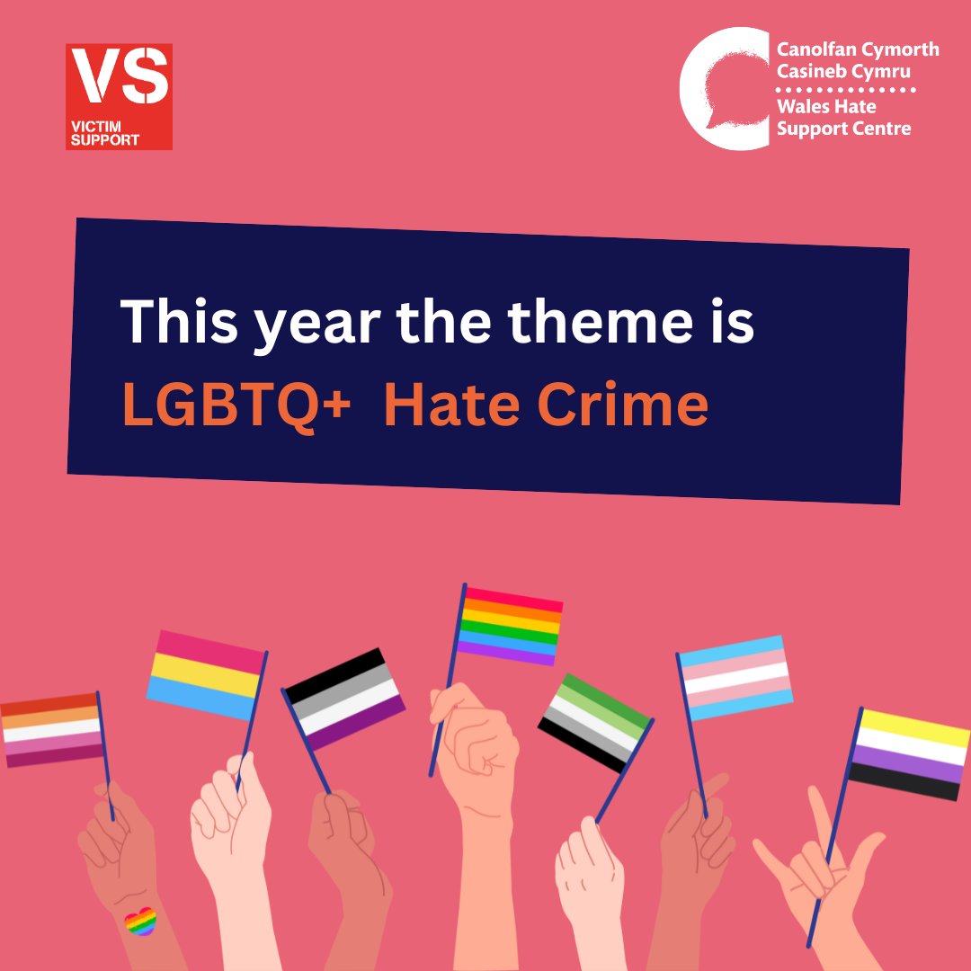 Today marks the start of Hate Crime Awareness Week #WalesTogether #HateHurtsWales #WeStandTogether #NoPlaceForHate #NationalHCAW #SafePlaceForAll #StandUpToHateCrimeTogether