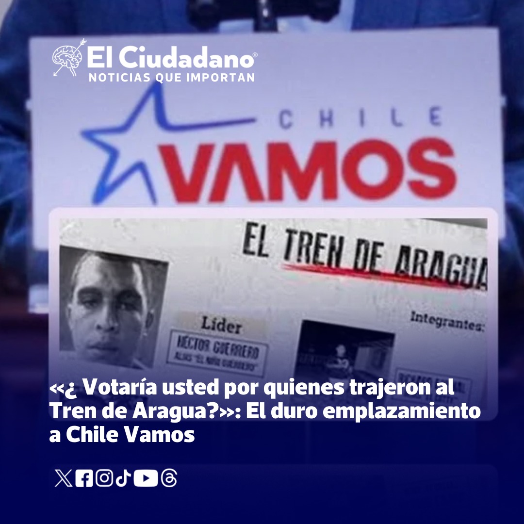 La respuesta es obvia, el gobierno de Sebastián Piñera promovió la proliferación de organizaciones criminales extranjeras para desastabilizar al pueblo de Chile...

Leer más ow.ly/i5FX50TKfYz