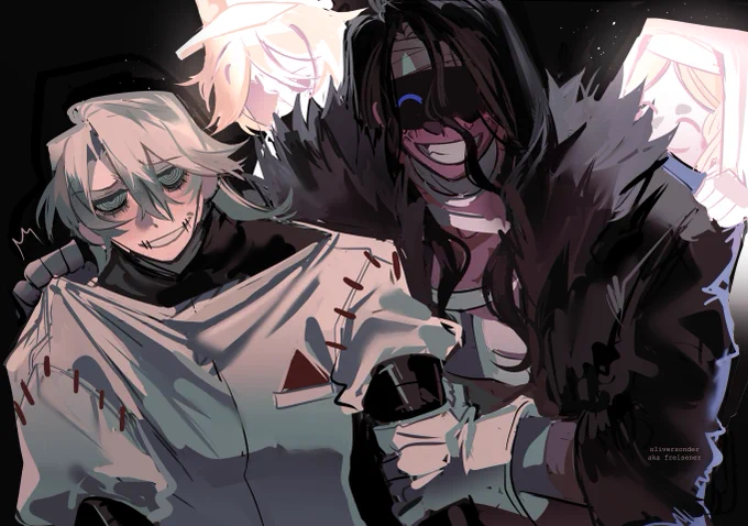 duo hunters lobby with most positive vibe#IdentityV (SWAP AU) 