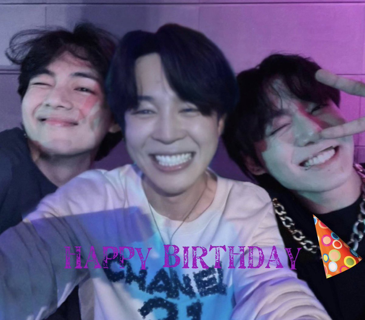 ジミンさん🐥
お誕生日おめでとう🎂
愛が溢れてるジミンさん💜
みんなに愛されているジミンさん健康で
怪我なく帰って来てね✨
幸せな誕生日になりますように✨#HappyJiminDay
#JiminOurMuse
#29YearsofLight
#OctoberSweetheartJimin
#1013Angel