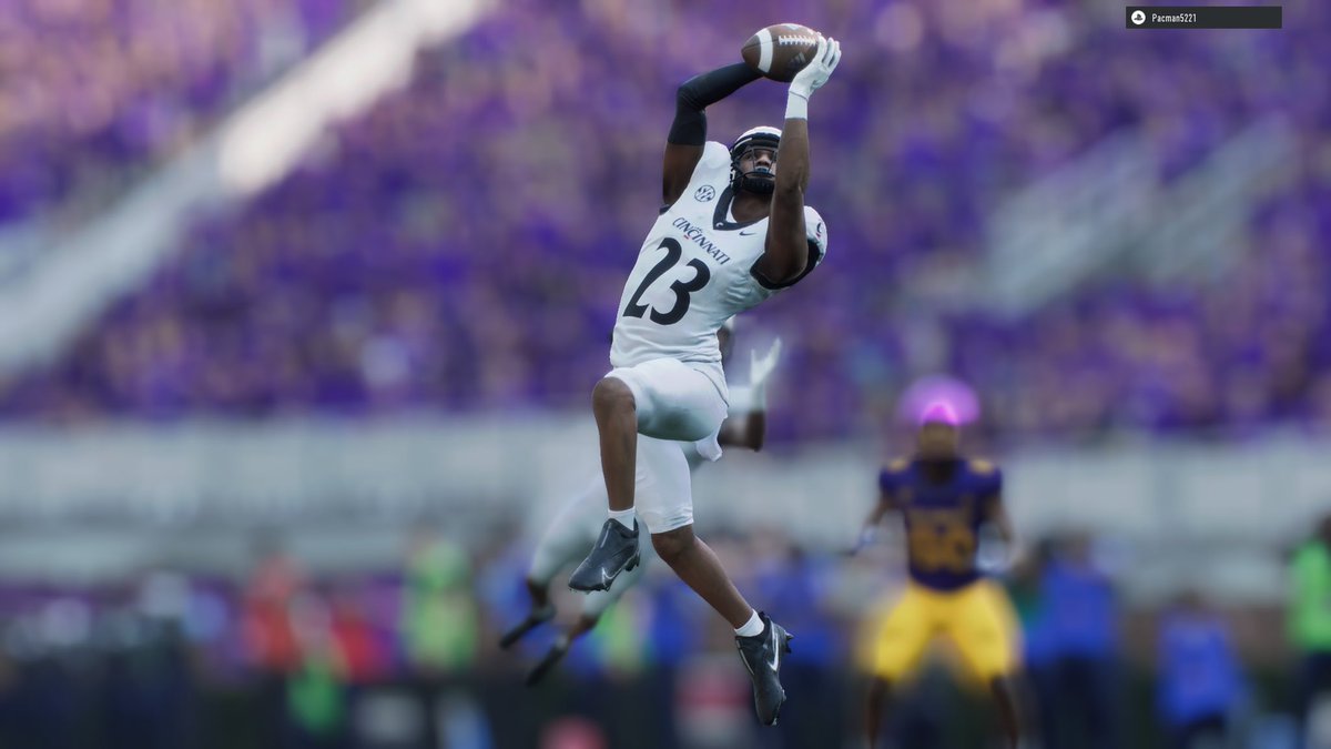 4VertsCincy's tweet photo. Win in our return to action against a good ECU team on the road! Hats off to the run game

QB Sorsby - 169 yds
HB Williams - 139 yds 2 TDs rushing
WR Johnson - 5/70 yds

INTs - Gooodwyn, Willis, Carroll, , Nichols,
Gwacham
Sacks - Corleone, Coleman, Willis https://t.co/DDbzMvIN4E