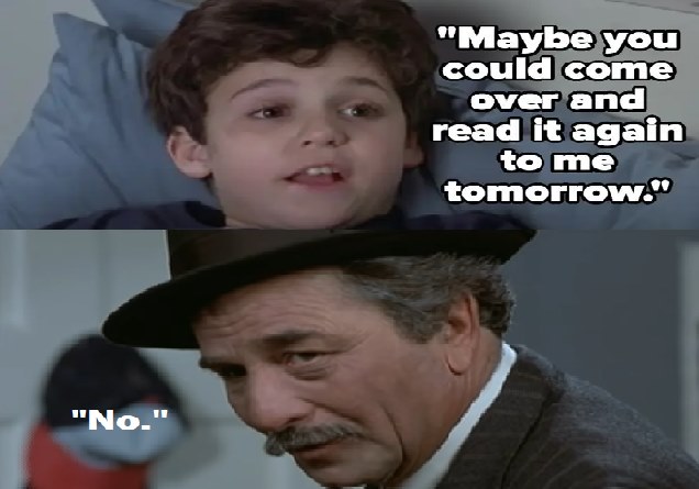 I’ve always found the ending of the Princess Bride so moving.