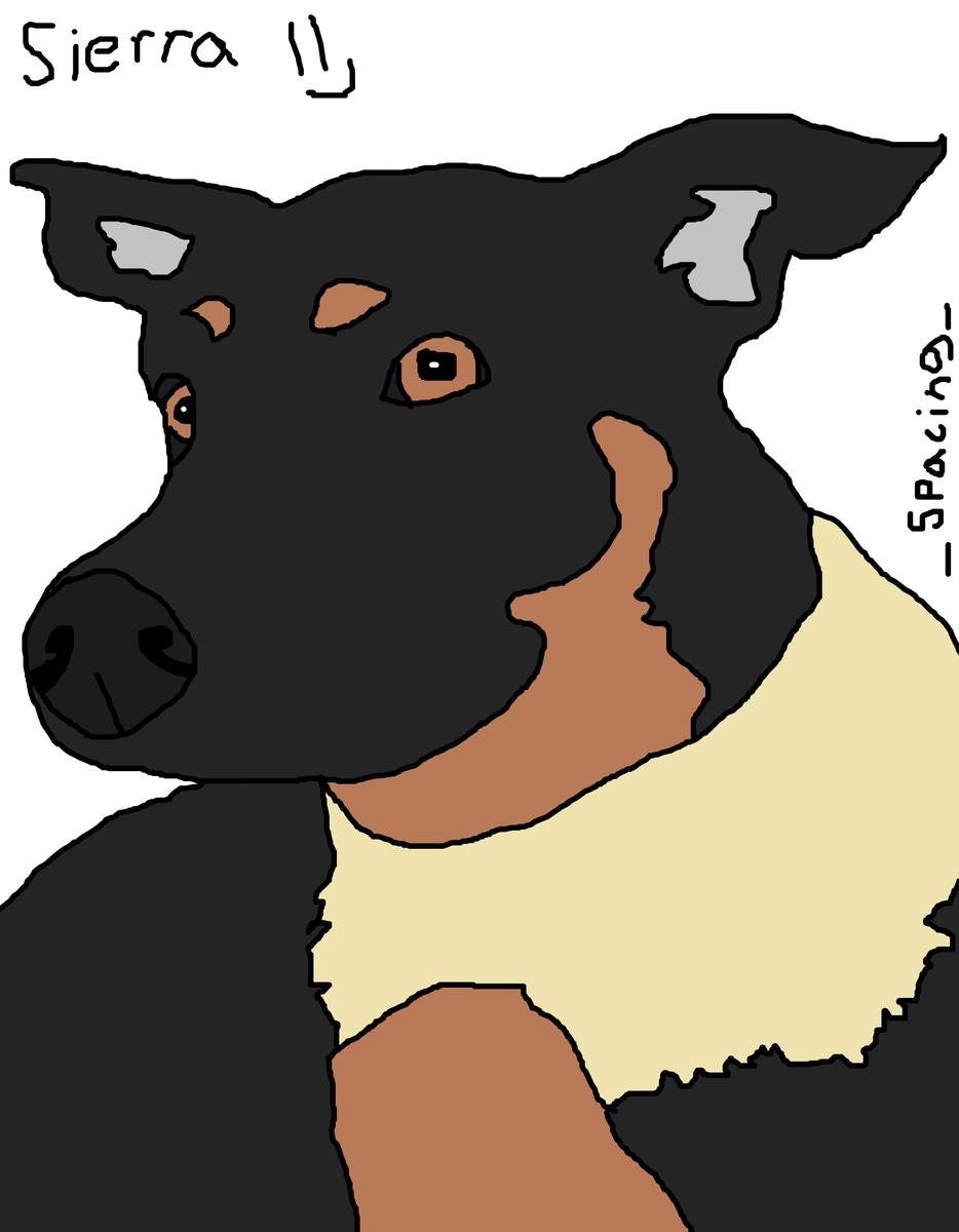 _Spacing_'s tweet image. I made a funny image for a funny friend1 (it his dog) :)