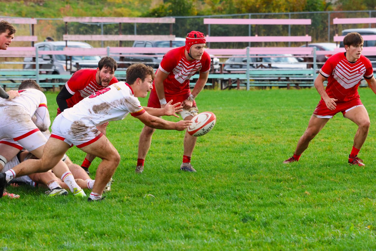 christinacrsp14's tweet photo. Stands full of enthusiastic fans had quite an afternoon of varsity rugby at @swilersrugby as the men's MUN Seahawks faced the visiting @guelph_gryphons https://t.co/NMF8aAJ752