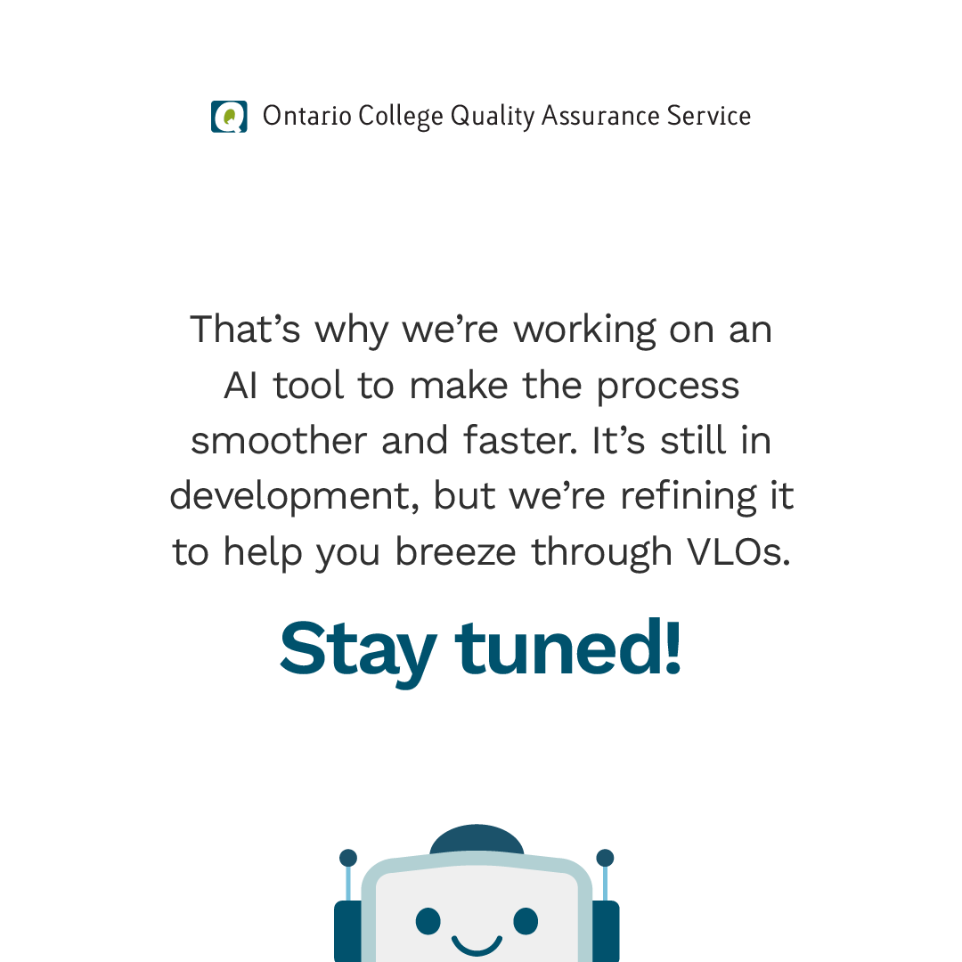 ocqas's tweet photo. Exciting news! We’re developing an AI tool to assist with VLO creation. It’s already helping validate VLOs, and we’re refining it for even better results. Stay tuned for a trial version coming soon!

#OCQAS #QualityAssurance #OntarioColleges #Ontario #education #collaboration https://t.co/BB8YhlqK7q