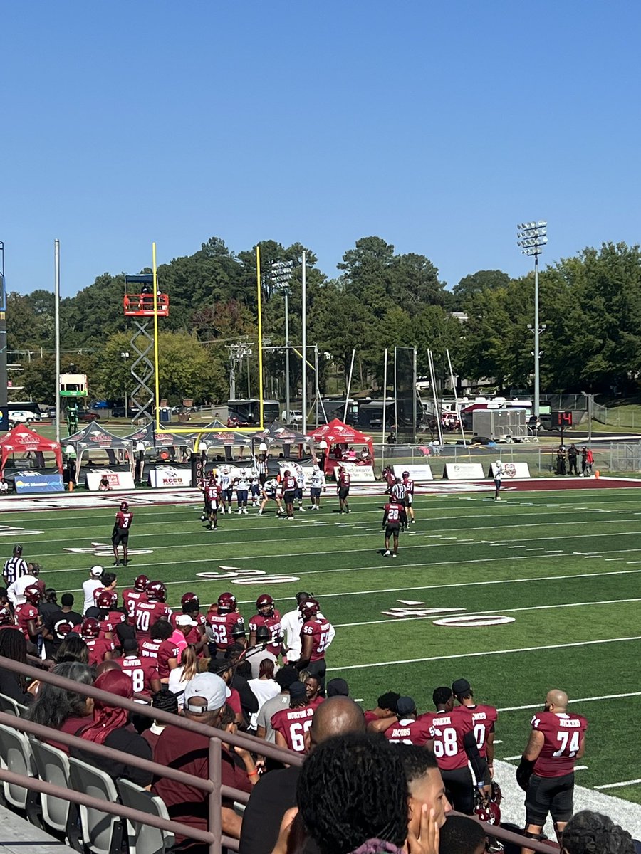 Great time hanging w/my teammates at <a href="/NCCU/">North Carolina Central University</a> 
I’ve been visiting the campus w/ my parents for years, but it’s cool w/ your teammates. <a href="/NCCU_Football/">NC CENTRAL FB | 🦅🏆🦅</a> dominated too. 

<a href="/NCCUrecruiting/">NC CENTRAL FB | RECRUITING</a> 
<a href="/ToCreek/">WELCOME TO THE CREEK (Mallard Creek Football)</a> 
<a href="/CoachKTinsley/">Kennedy Tinsley</a> 
<a href="/z_burden3/">Zion Burden</a> 
<a href="/2bigShaw/">jordan shaw</a> 
<a href="/_ThompsonElijah/">Elijah Thompson</a> 
<a href="/ChristheCheetah/">Christian Dixon</a> 
<a href="/nepsy37/">Quentin Brown</a>