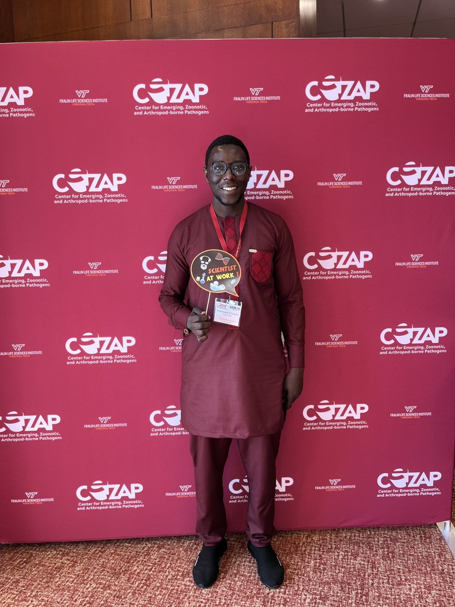 Honored to present my research on “Mosquito Species Diversity and Arbovirus Prevalence in Different Land-Use Habitats of The Gambia” at the <a href="/VTCeZAP/">Virginia Tech CeZAP</a> Symposium.
Grateful for the opportunity to engage in insightful discussions on the intersection of vector biology &amp; public health!