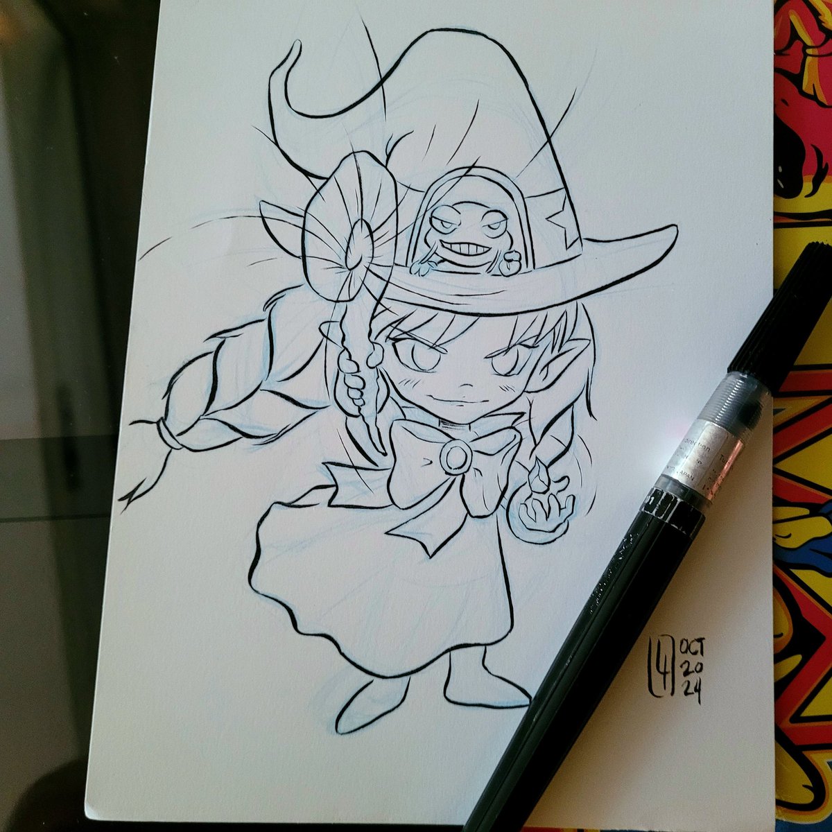 Izzy Lopez (@izzylop06768847) on Twitter photo I decided for today's inktober piece, I'd pay homage to a character that one of my oldest friends, <a href="/Jampolinski/">Mr Jamps ☕ 🍩 NYCC Artist Alley -- A-08!</a>, created for his upcoming graphic novel Hokis Fokis! This was a fun one for me. #inktober2024 #hokisfokis #madcavestudios #nakamapress I decided for today's inktober piece, I'd pay homage to a character that one of my oldest friends, <a href="/Jampolinski/">Mr Jamps ☕ 🍩 NYCC Artist Alley -- A-08!</a>, created for his upcoming graphic novel Hokis Fokis! This was a fun one for me. #inktober2024 #hokisfokis #madcavestudios #nakamapress