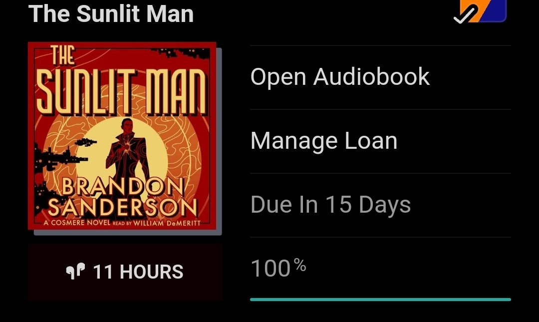 Impact_Frame's tweet image. Finished The Sunlit Man, now I just have a few of the shorter stories left.

Good read, some big hints about where the other big cosmere series are heading.