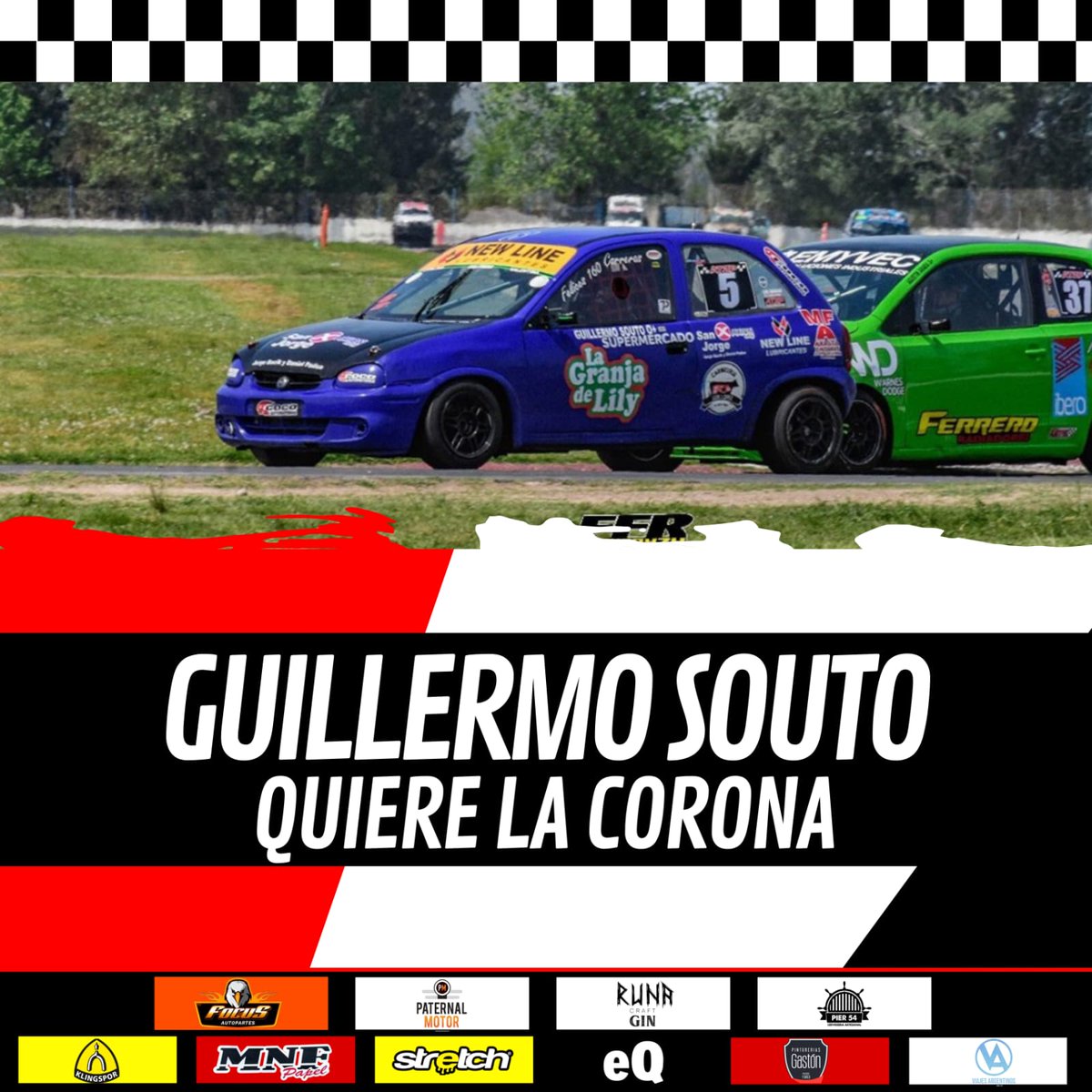 SOUTO QUIERE LA CORONA
Guille Souto consiguió un gran resultado en la última fecha para seguir prendido en el torneo, buscando ir por la corona en las dos fechas que restan.