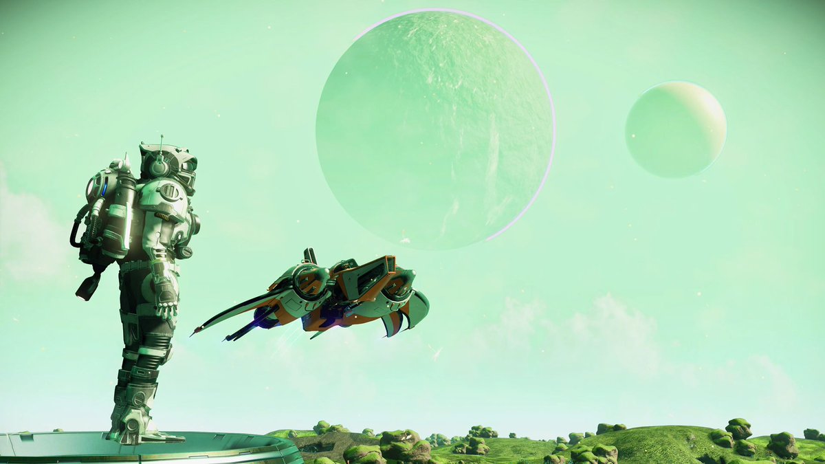 August Green Sky
<a href="/NoMansSky/">Sean Murray</a> 
#NoMansSky