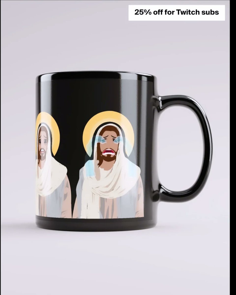 Drink your coffee SO hot that it makes Jesus cry! 😂😭
whimsicalblasphemy-shop.fourthwall.com/products/cryin…