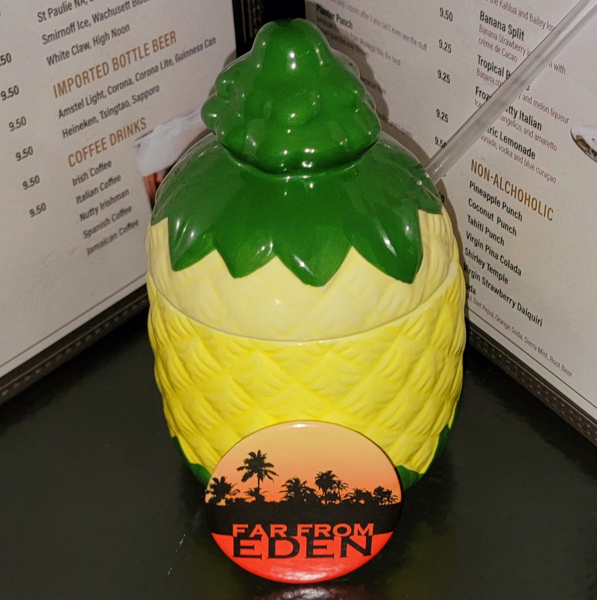 Drinks are arriving! Tonight's the night! Saturday night! Far From Eden is live at the Wong! Come on out for amazing food and fantastic music! #Holden #Worcester #Massachusetts