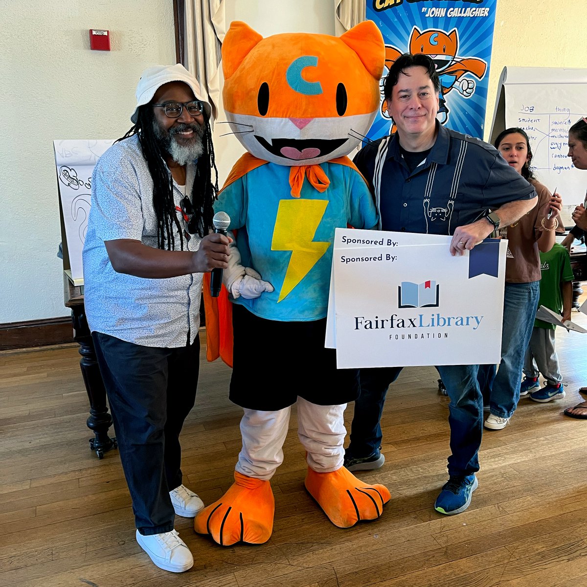 Fairfax Library Foundation (@flfoundation) on Twitter photo Thank you to all who joined us for the enormously entertaining “Show & Toon: Making Comics” event with <a href="/johnbgallagher/">Max Meow’s Pal John Gallagher</a> and <a href="/jamarnicholas/">Jamar Nicholas</a> at Fall for the Book today! #FLFevents #FLF #loveyourlibrary Thank you to all who joined us for the enormously entertaining “Show & Toon: Making Comics” event with <a href="/johnbgallagher/">Max Meow’s Pal John Gallagher</a> and <a href="/jamarnicholas/">Jamar Nicholas</a> at Fall for the Book today! #FLFevents #FLF #loveyourlibrary