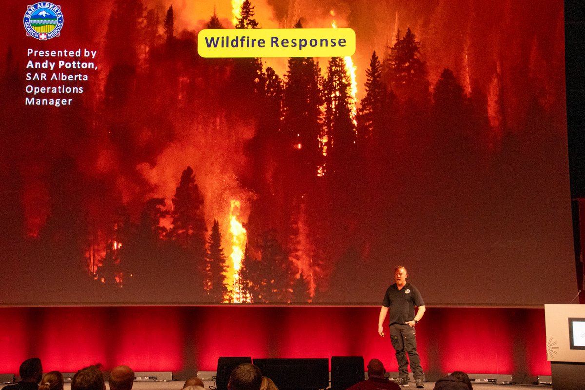 SARAlberta's tweet image. We're delighted to be at RESCUE24, an international SAR conference hosted in Reykjavik, Iceland. RESCUE24 features presentations by experts from around the globe including our president, Brian Carriere, past president, Monica Ahlstrom, and operations manager, Andy Potton.