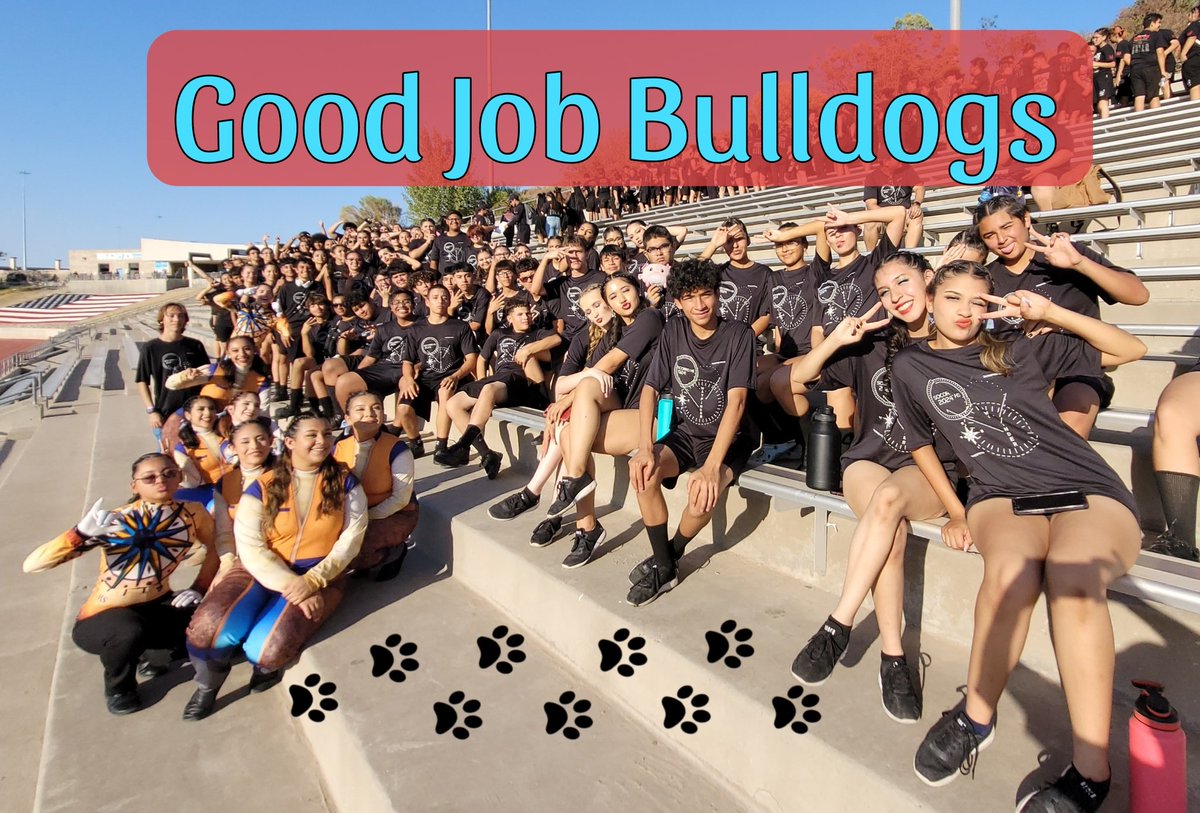 SISD March Fest 🎷🎺🥁🚩💃🎶
Great performance Bulldog Band, Guard &amp; Missionettes 💙🐾❤️
<a href="/Socorro_HS1/">Ignacio Estorga, Ed.D</a> <a href="/SHS_Band_Flags/">Socorro HS Band & Flags</a> <a href="/SISD_FineArts/">SISD Fine Arts</a>