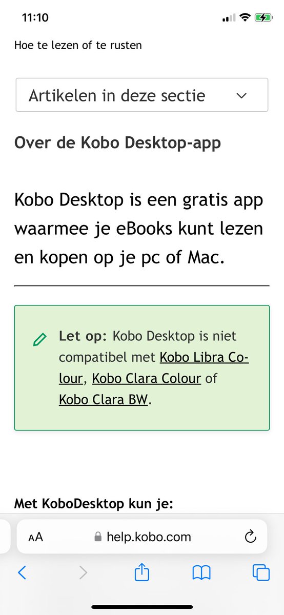 melamay12's tweet photo. Wat houdt mij bezig … de nieuwe e-reader de @kobo Libra Colour… Ben nu al een week bezig (met/zonder helpdesk) en krijg met geen mogelijkheid boeken erop. Wat blijkt … #irritant #Kobo https://t.co/jooLcugtK5