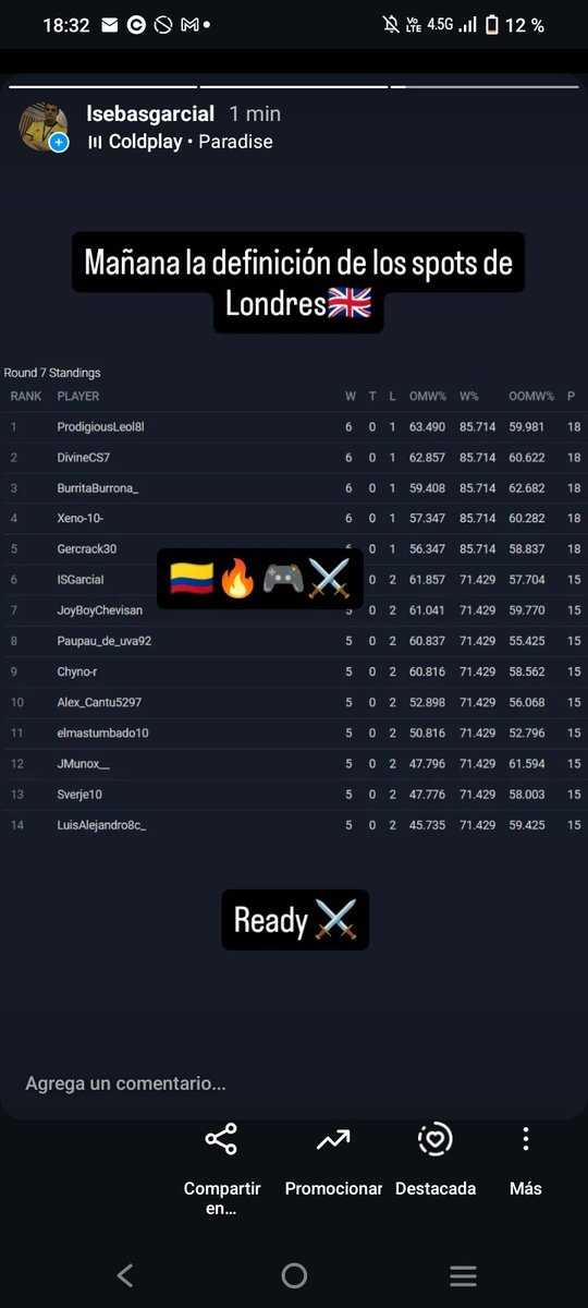 Vamosssss!! Clasificado a Knockouts ❤️🎮🇨🇴

Mañana nos jugamos los 3 spots a Londres 🇬🇧

A fuego ⚔️ <a href="/FusyonEC/">Fusyon</a>