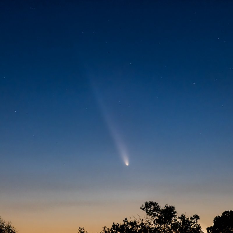 Oh hey, there's a comet out there now too, dontchaknow.   #TsuchinshanATLAS <a href="/C2023A3/">宮越浩一</a>
