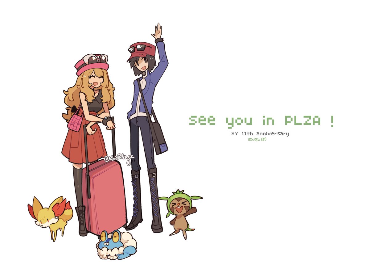 KaiRubyz's tweet image. Happy anniversary to the games I grew up with! โค๏ธ๐